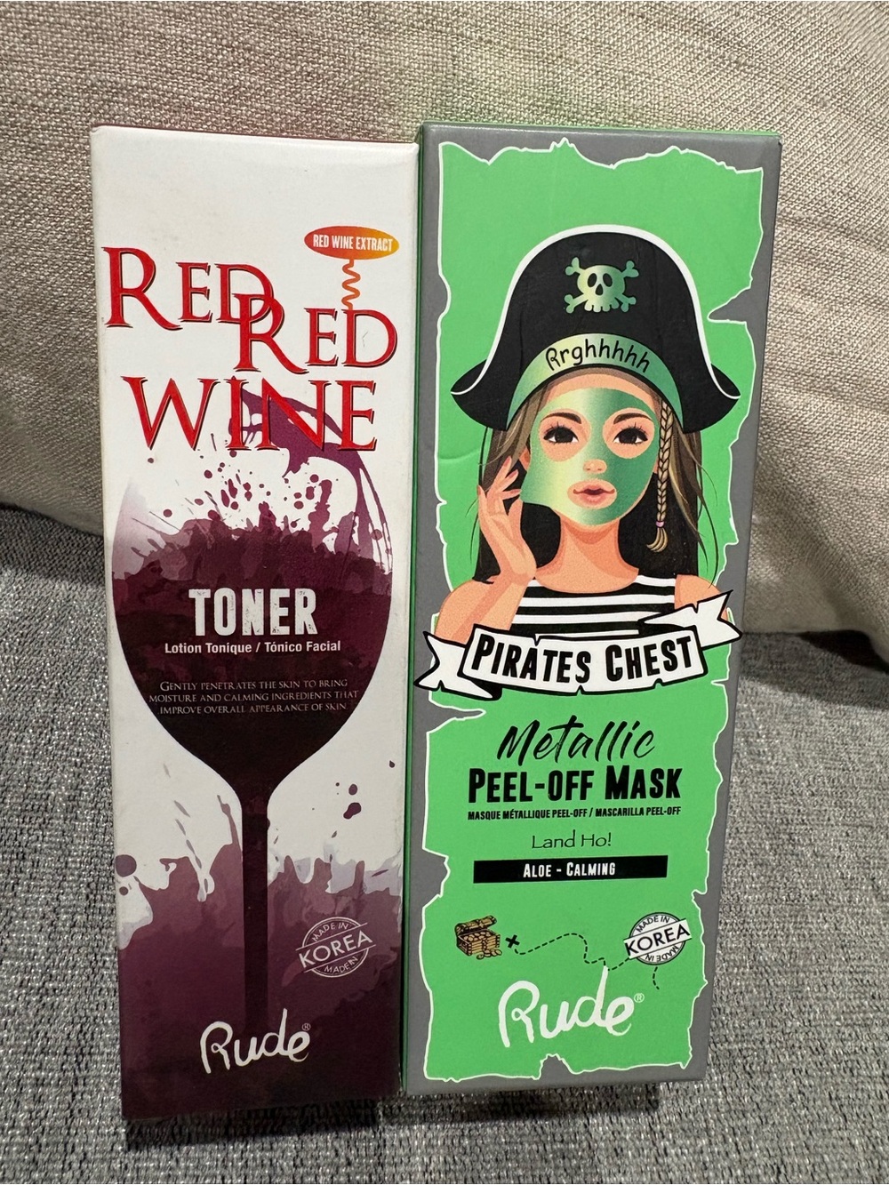 RUDE-Peel off Mask & Toner Bundle